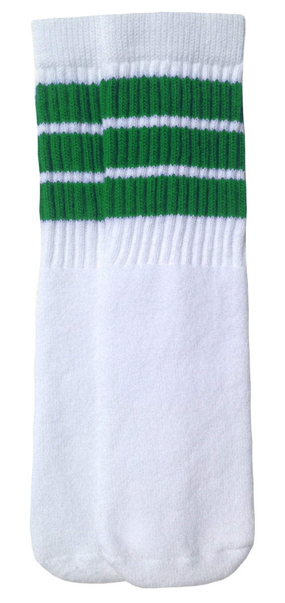 Kids socks with Green stripes