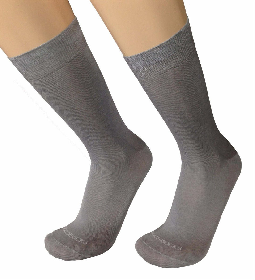 Mens Cenere Grey Italian Dress Socks - SKATERSOCKS